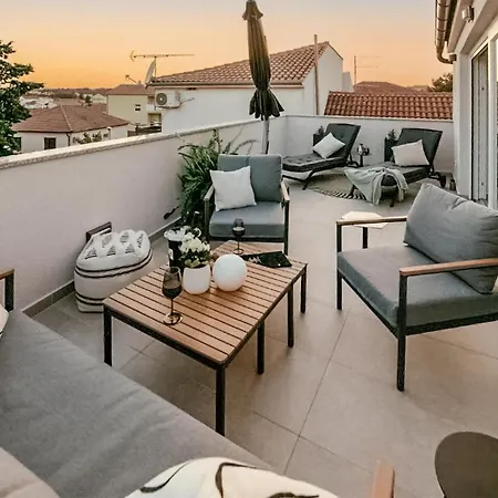 Lovely Apartment In Pakostane With House Sea View